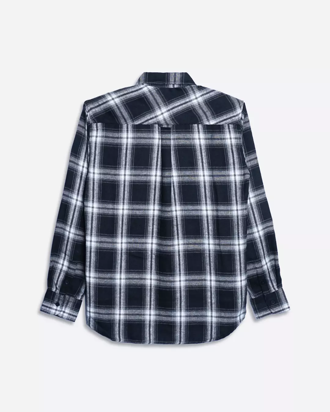 Gloaming Kemeja Flanel Veterano Unisex Panjang Delecta