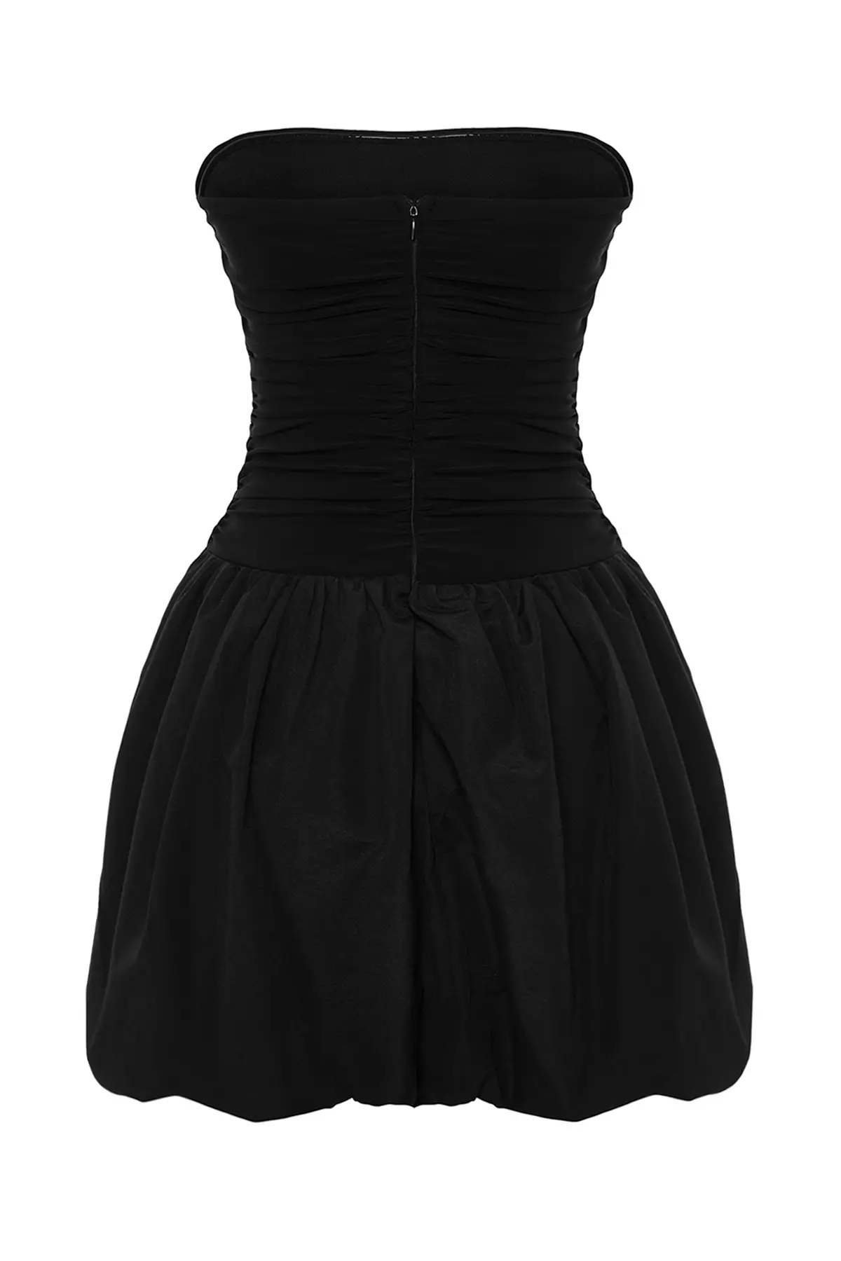 Shirred Mini Dress