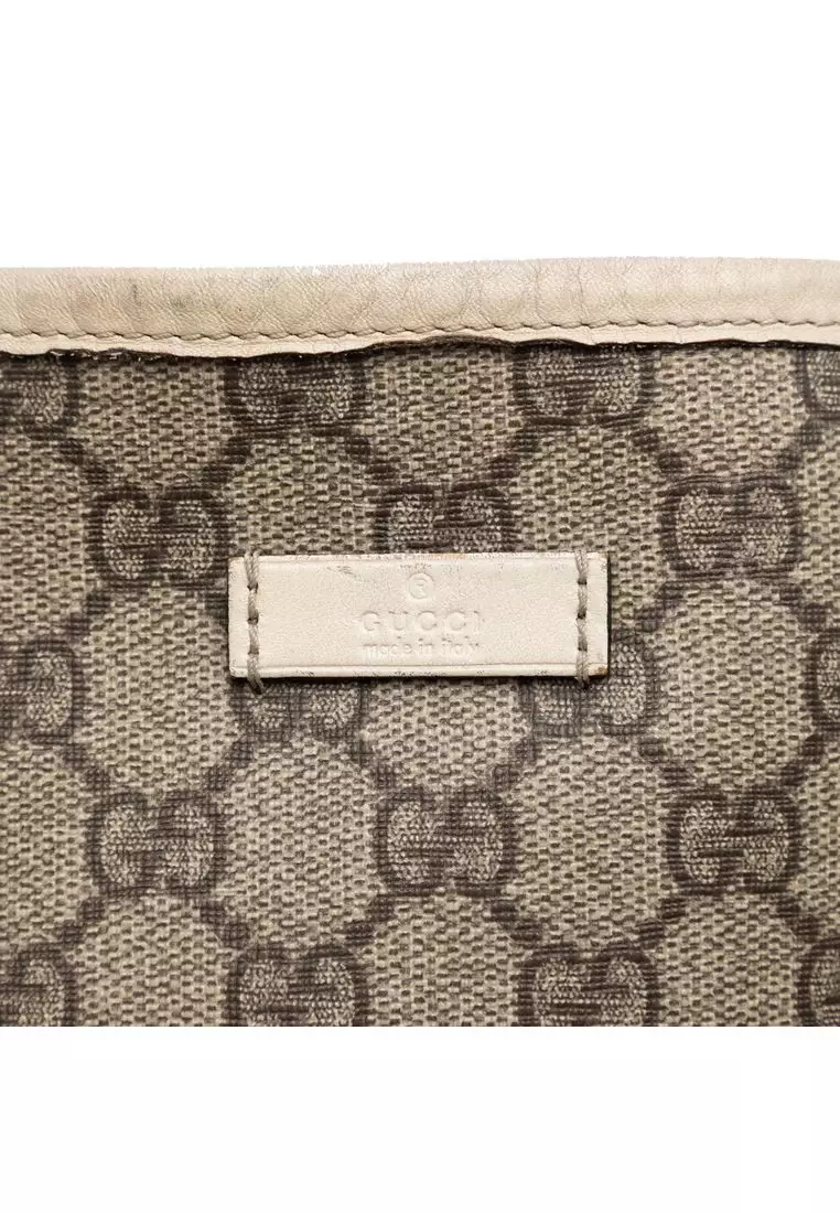 Pre-Loved Gucci Gg Supreme Joy Vertical Tote