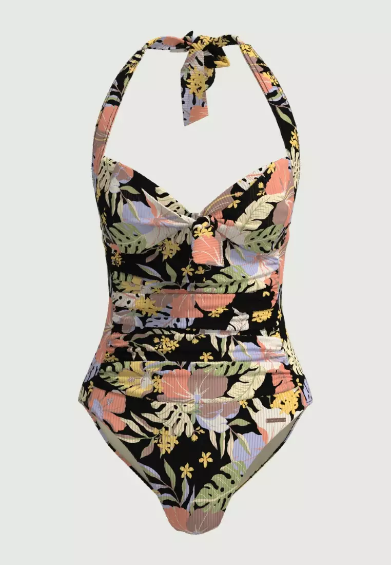 Daydream Black Halter Onepiece