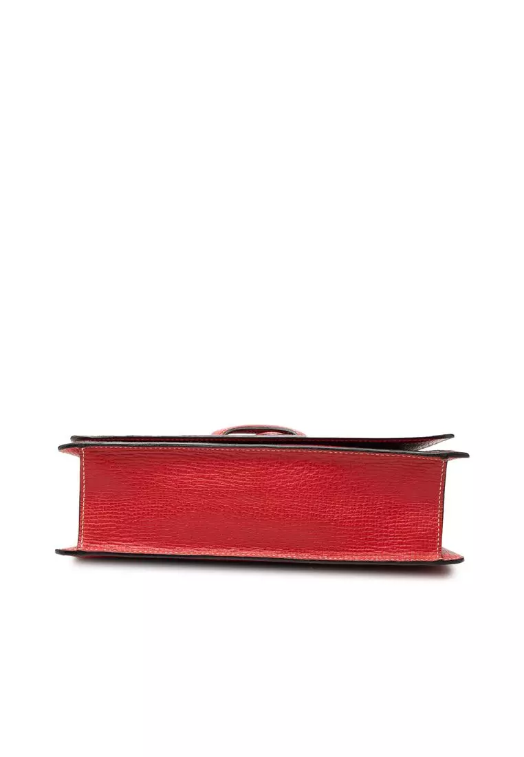 Pre-Loved Loewe Textured Leather Barcelona Top Handle Bag