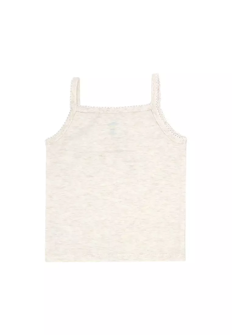 Baby Girl Licensed Newborn Essentials Sando Pack of 3 "Blooming"