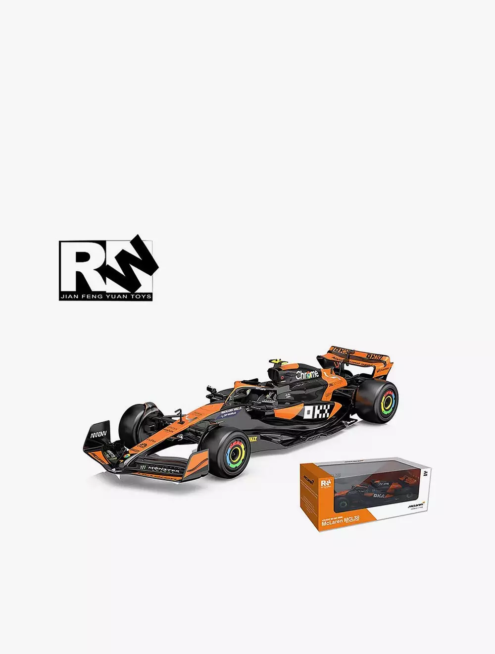 RW 1:24 Scale McLaren Formula 1 MCL38