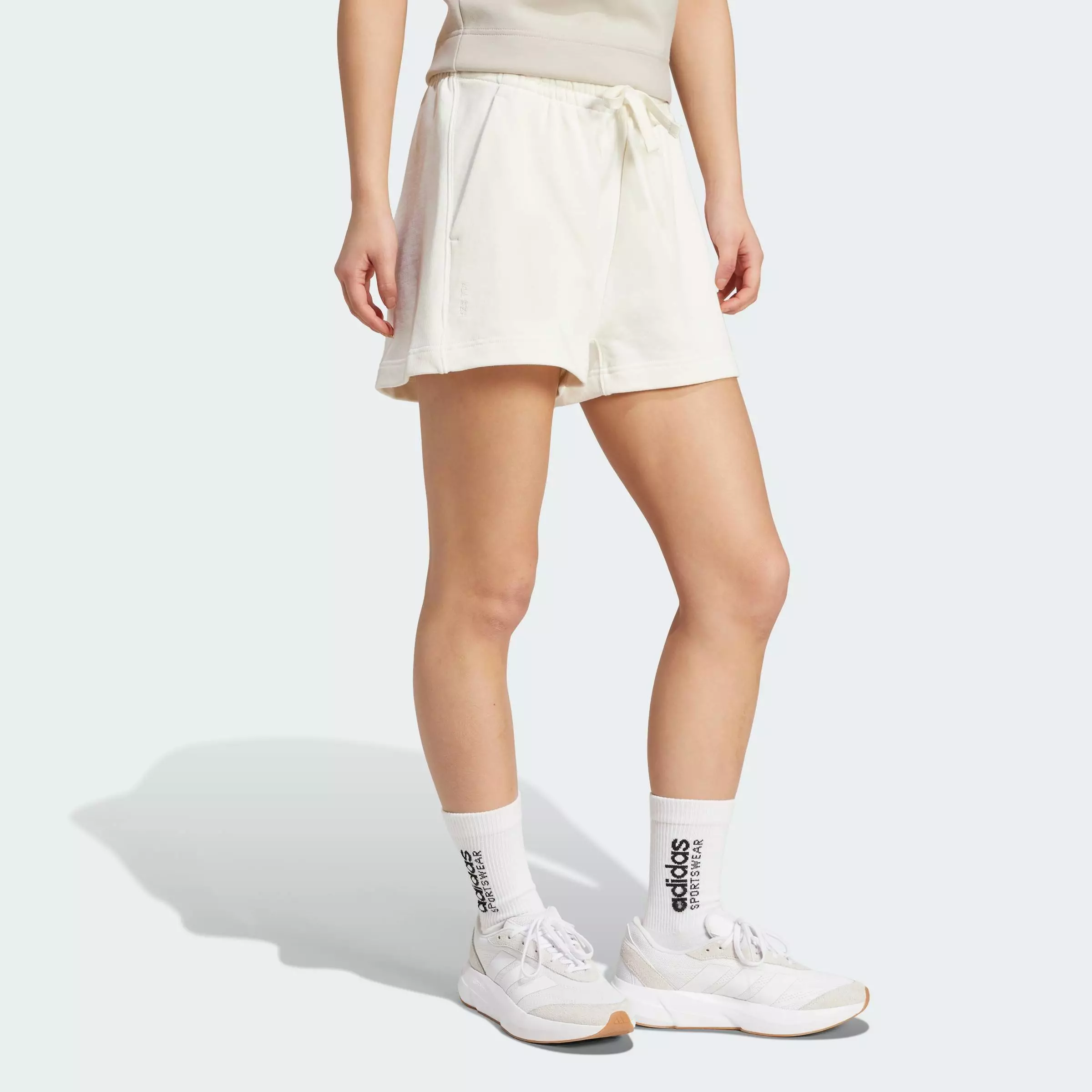 Lifestyle ALL SZN French Terry Shorts Women White JY1560