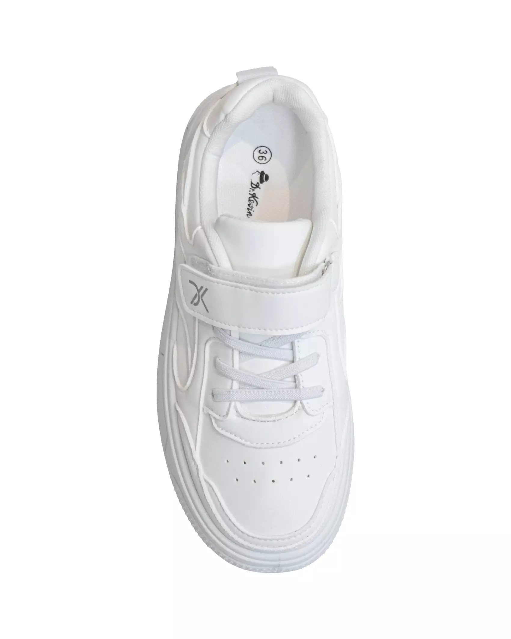 Dr. Kevin Kids Junior Sepatu Sneaker Anak Remaja Tanggung laki dan Perempuan Tali Velcro 481-001