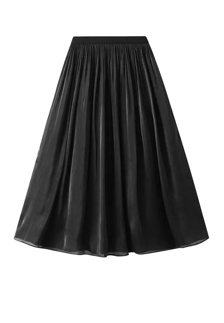 Summer Pearl Lightweight Maxi Skirt AF9818