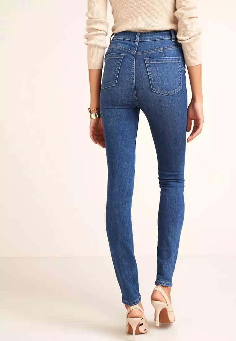 Buy NEXT Push-Up Skinny Jeans 2024 Online | ZALORA Singapore