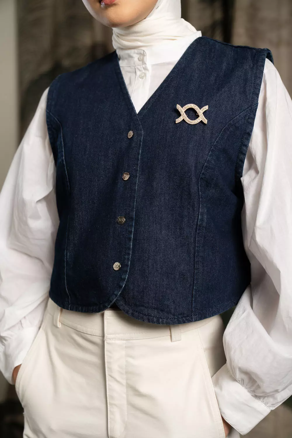 Klamby - Darcie Vest Midnight