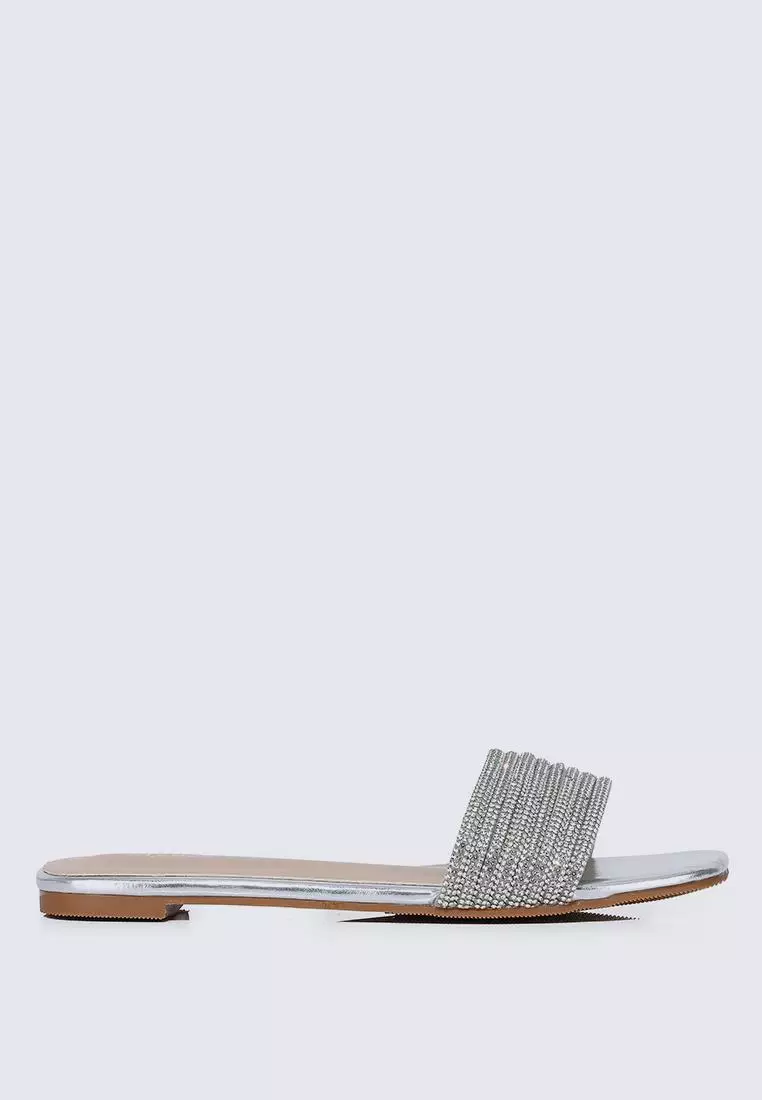 Discount on My Ballerine  shoes - SKU: My Ballerine Luz Comfy Sandals Silver