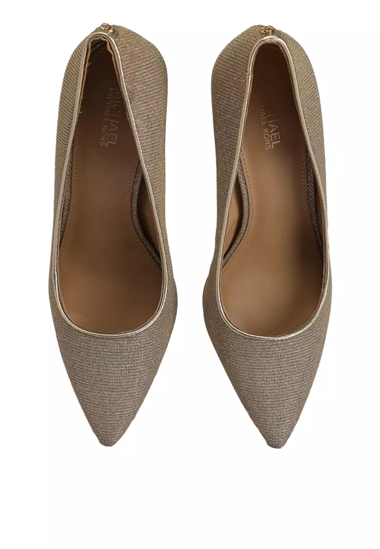 Michael kors glitter pumps hotsell