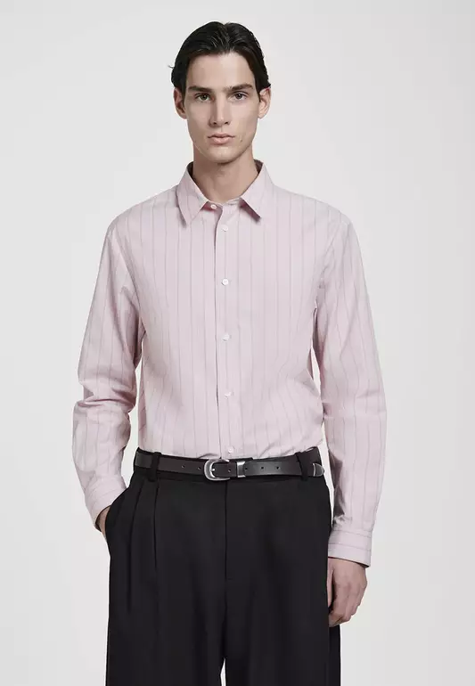 Regular Striped Cotton Shirt