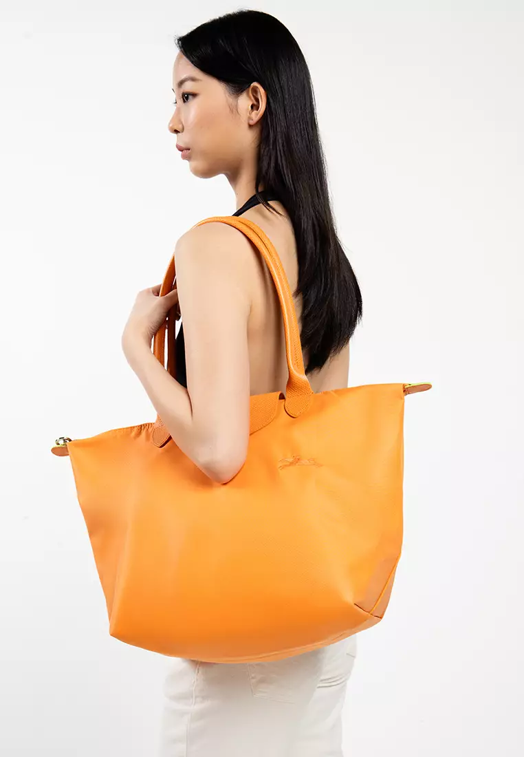 Le Pliage Green L Tote Bag