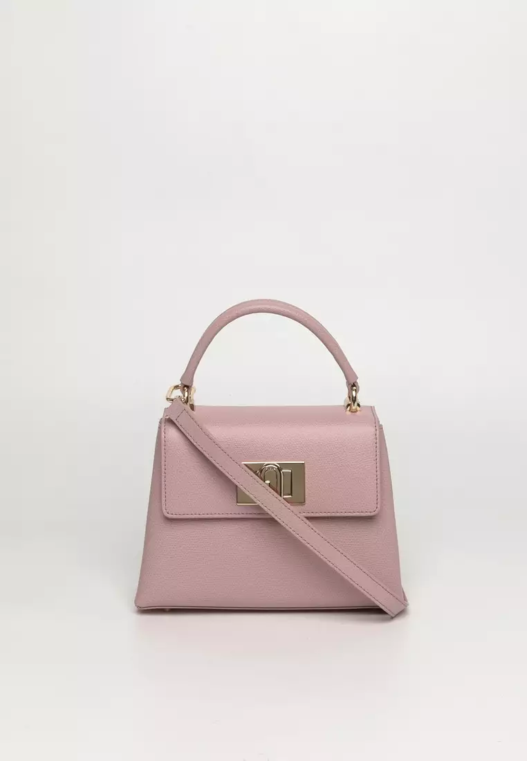 FURLA 1927 MINI TOP HANDLE ピンクゴールド