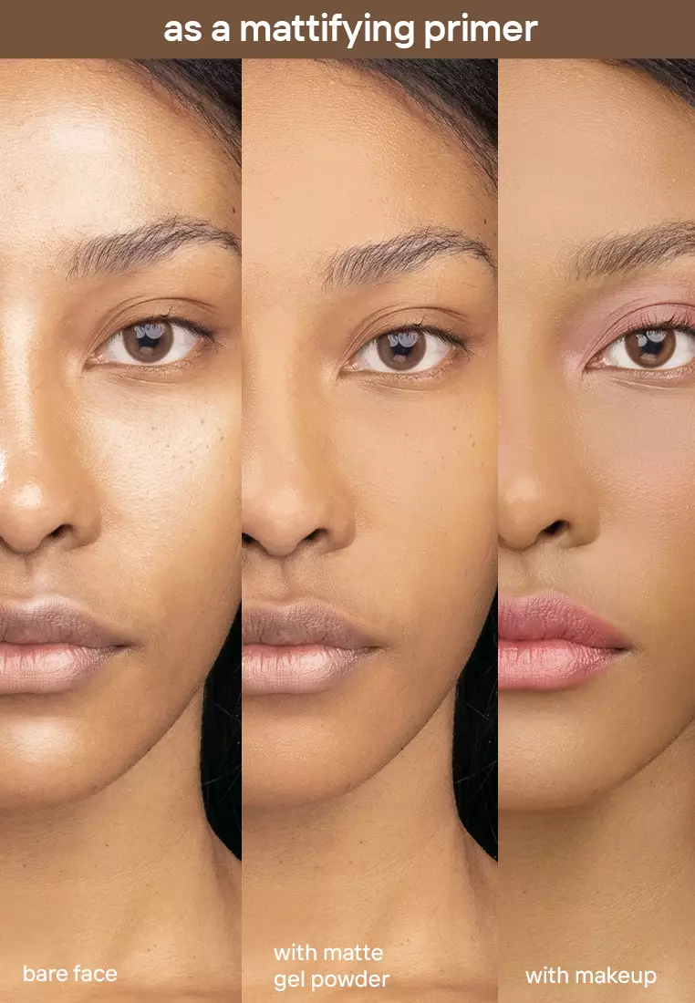 universal invisible matte gel powder