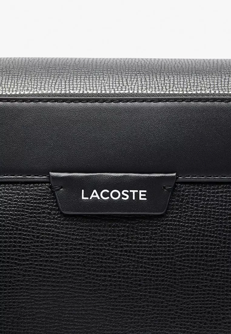 Ossian Flap Close Leather Satchel