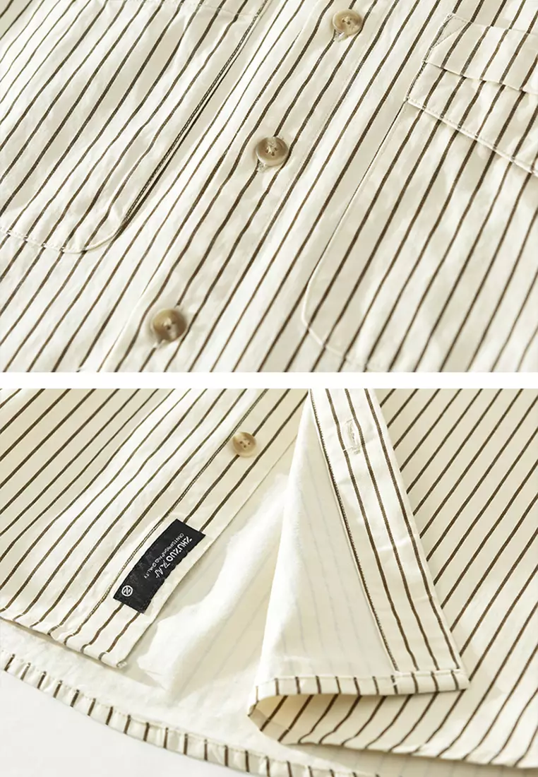 Japanese Striped Casual Shirt WM6968