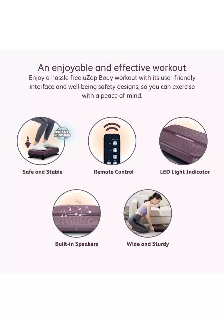 Buy OSIM OSIM uZap Body Vibrating Exercise Board 2024 Online ZALORA
