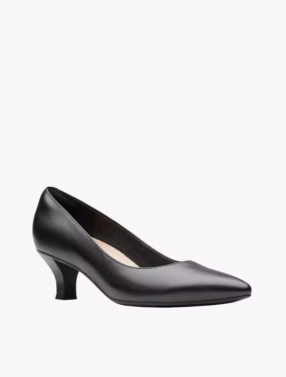 Clarks Kepley Vine Black Leather
