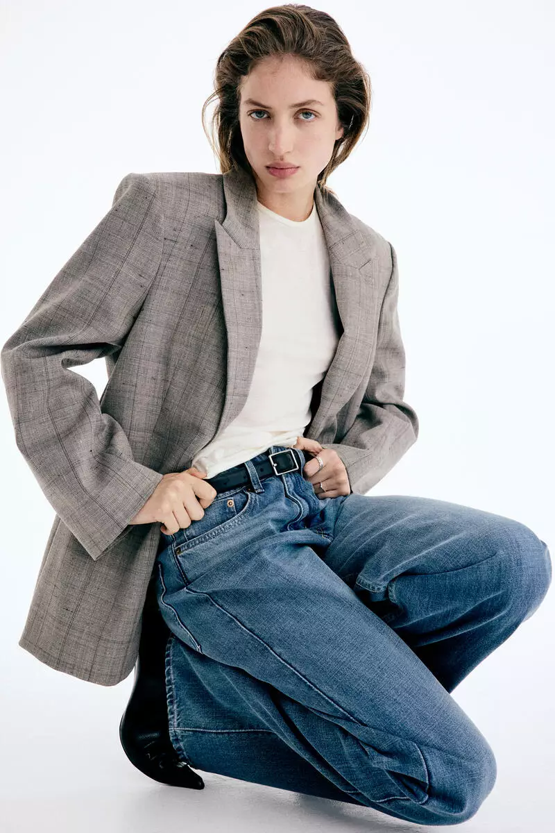 Wide High Jeans