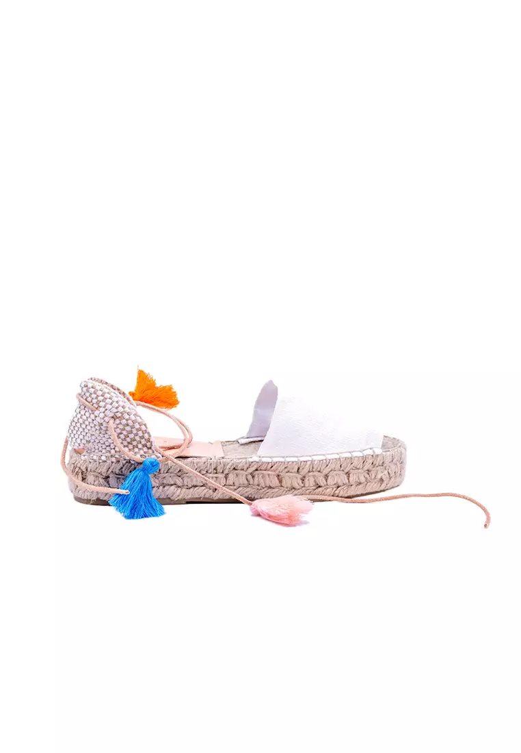 Discount on Espadril  shoes - SKU: Espadril Chessa Espadrille White