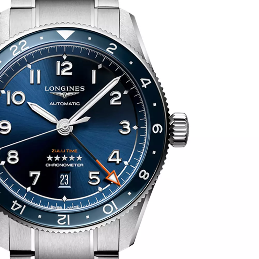 Jual Longines [FORTUNE WATCH DEALS] Spirit Zulu Time 42 - L3.812.4.93.6 ...