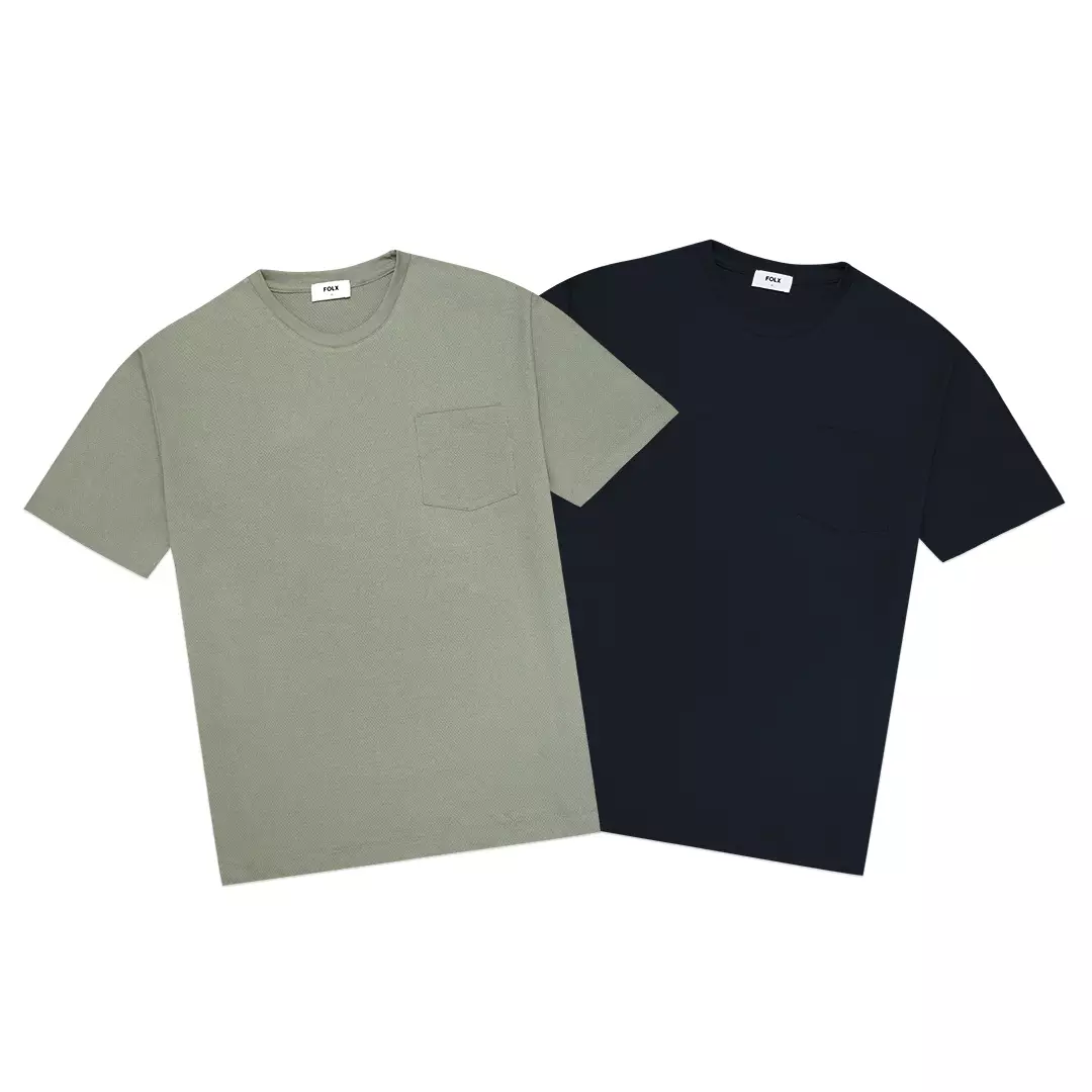 Honeycomb Pocket T-Shirt Green