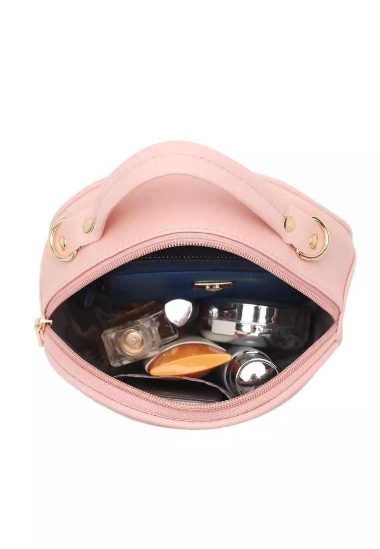 Women's Sling Bag / Crossbody Bag (Tas Selempang Wanita) - Merah Jambu