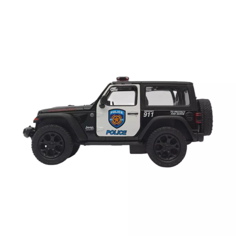 Top Gear Kinsmart 1:34 Diecast Jeep Wrangler 2018 Police Random