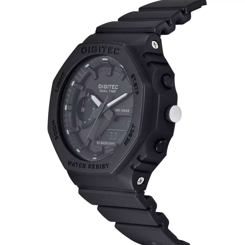 DIGITEC Jam Tangan Analog-Digital Wanita MDA-3119T - BK4B Hitam