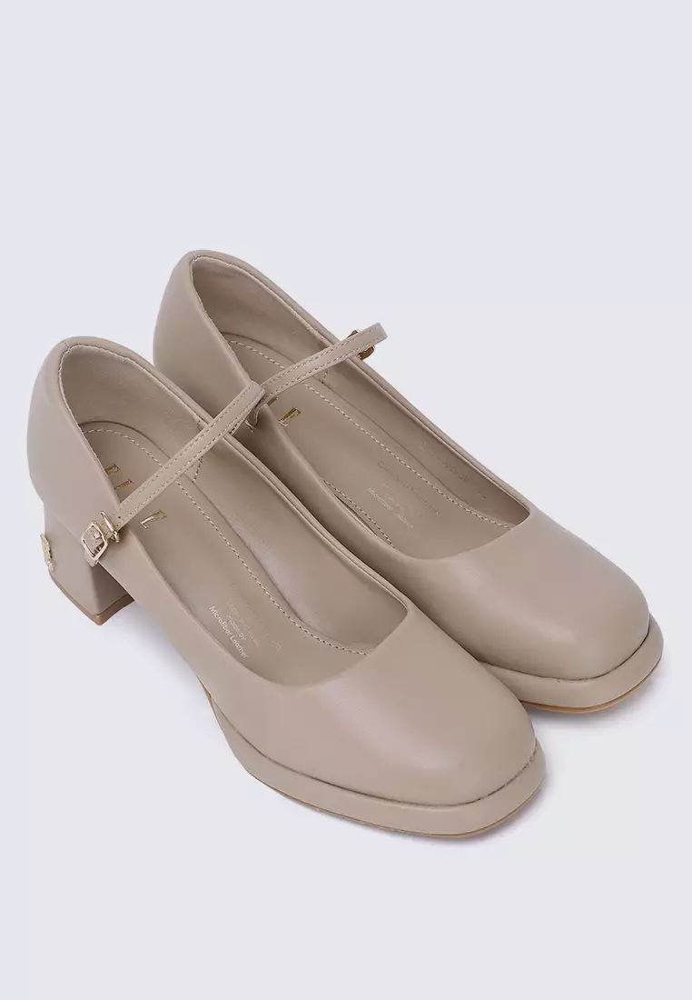Denise Comfy Fit Footbed Microfiber Leather Mary Jane