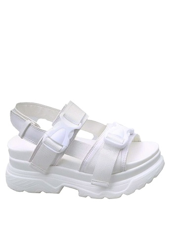 Twenty Eight Shoes white VANSA Platform Sandals VSW-S393 ABB3ASH84B7B21GS_1