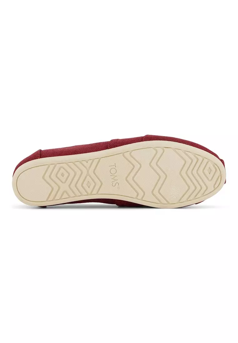Buy TOMS Toms Women Alpargata Classic Ruby Heritage Canvas Online ...