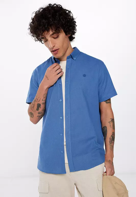 Short sleeve Linen Shirt