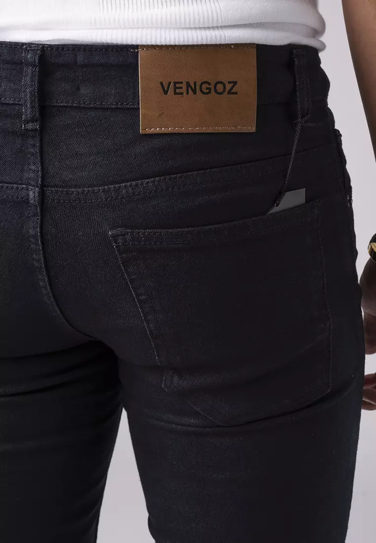 Slim Fit Jeans Jet Black