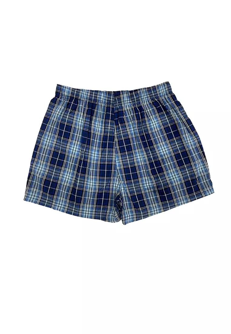 Levi's® Men's Woven Emmet Yarn Dye Plaid Boxers