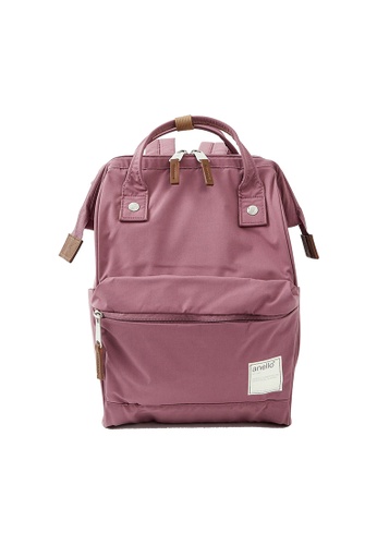 Anello pink anello [official store] CIRCLE Series Signature Design Kuchingane backpack (small 10 liter) Water repellency/ 2way use Tote Backpack 75705AC99DF47CGS_1