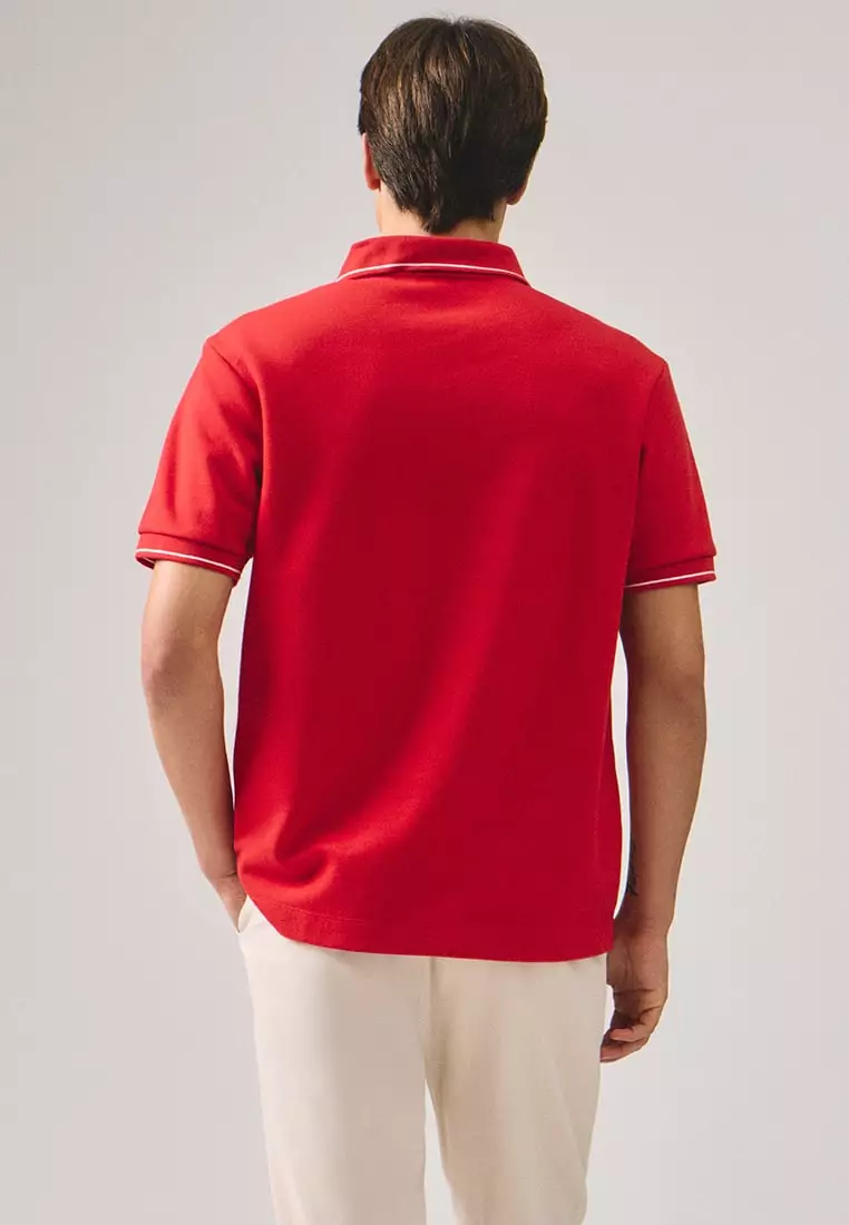 Premium Regular Fit Polo Shirt With Contrast Tipping
