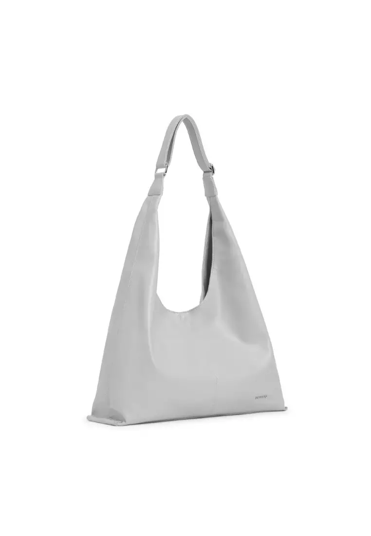 Downtown Hobo Sustainable Vegan Leather Shoulder Bag with Card Holder