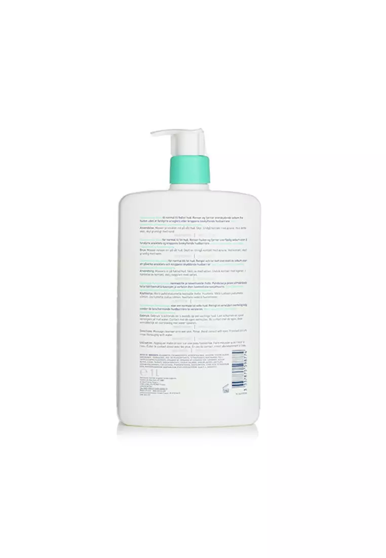 清爽泡沫潔膚露 中性至油性肌膚適用 (有泵) 1000ml/33.8oz