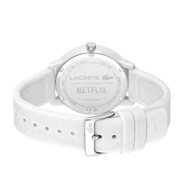 Lacoste 12.12 x Netflix White
