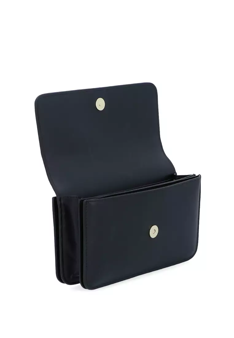 Elise Minimalist Wristlet - Black