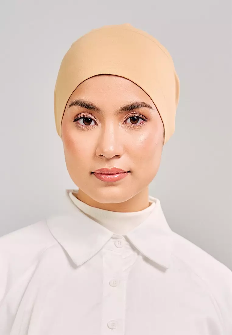 Salma Inner Cap in Hazel Brown