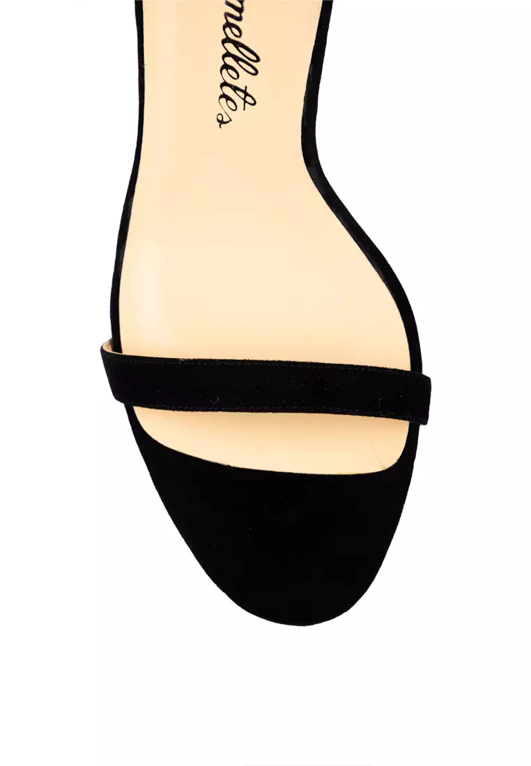 One Strap Block Heels