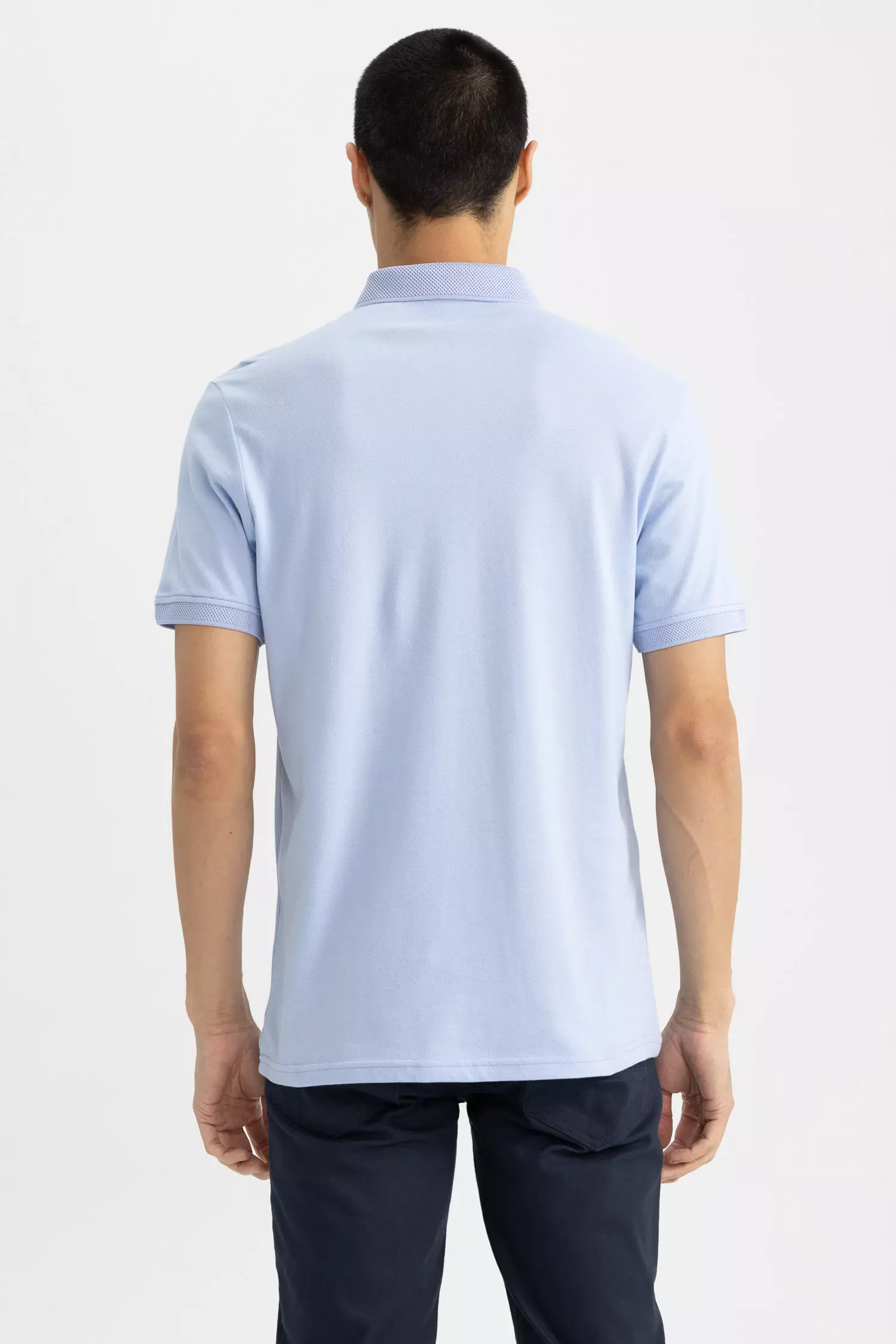 Buy DeFacto Slim Fit Short Sleeve Polo T-Shirt 2024 Online