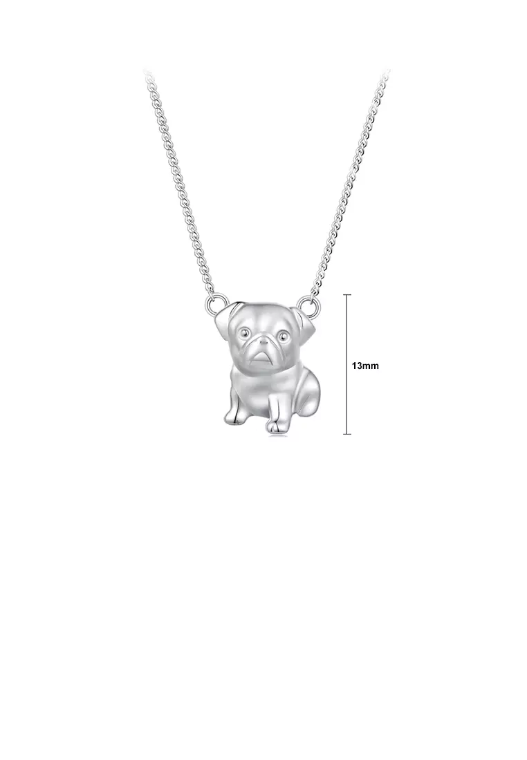 Puppy discount pendant necklace