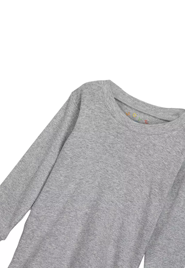 Move Two-Piece Long Sleeves Pajama Set For Boys