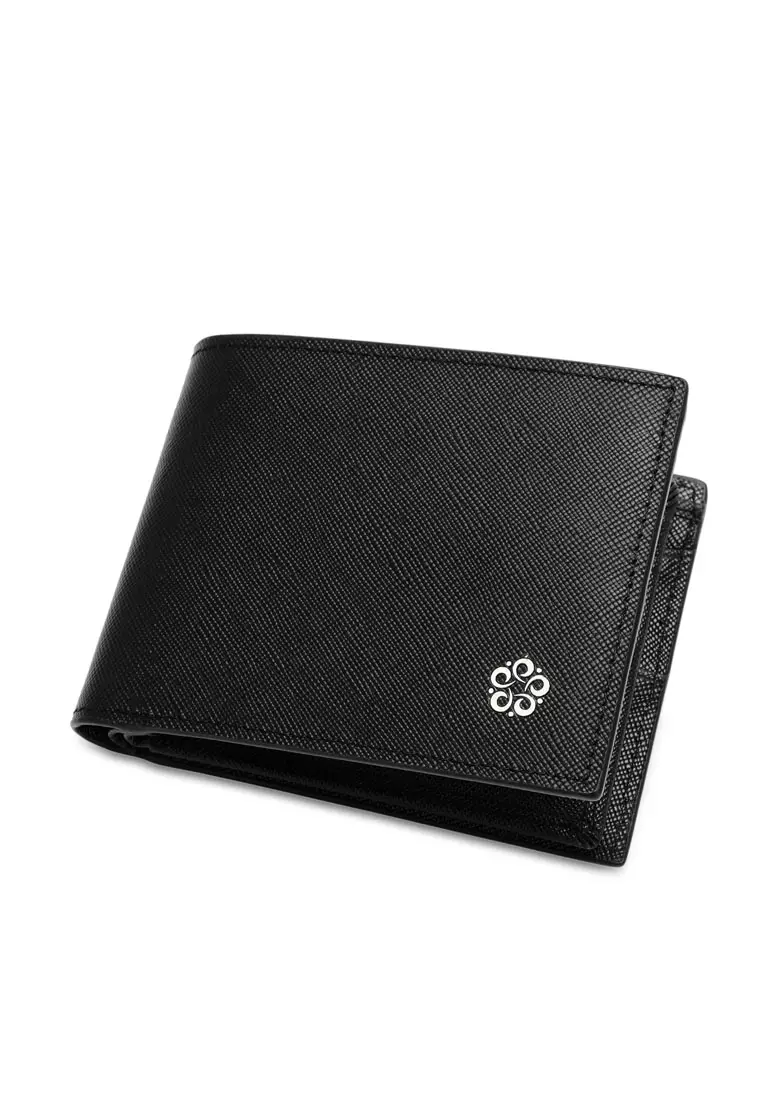 Men's Genuine Leather RFID Blocking Bi Fold Wallet (Dompet Bi Fold Pria Kulit Genuine RFID Blocking)