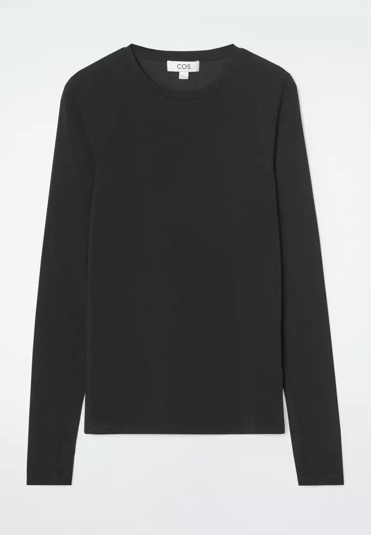 SLIM LIGHTWEIGHT LONG-SLEEVED TOP