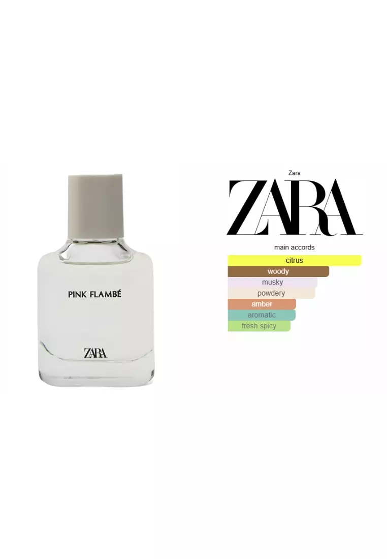 Zara Pink Flambe Woman EDT - 90 ML (Parfum Pria)