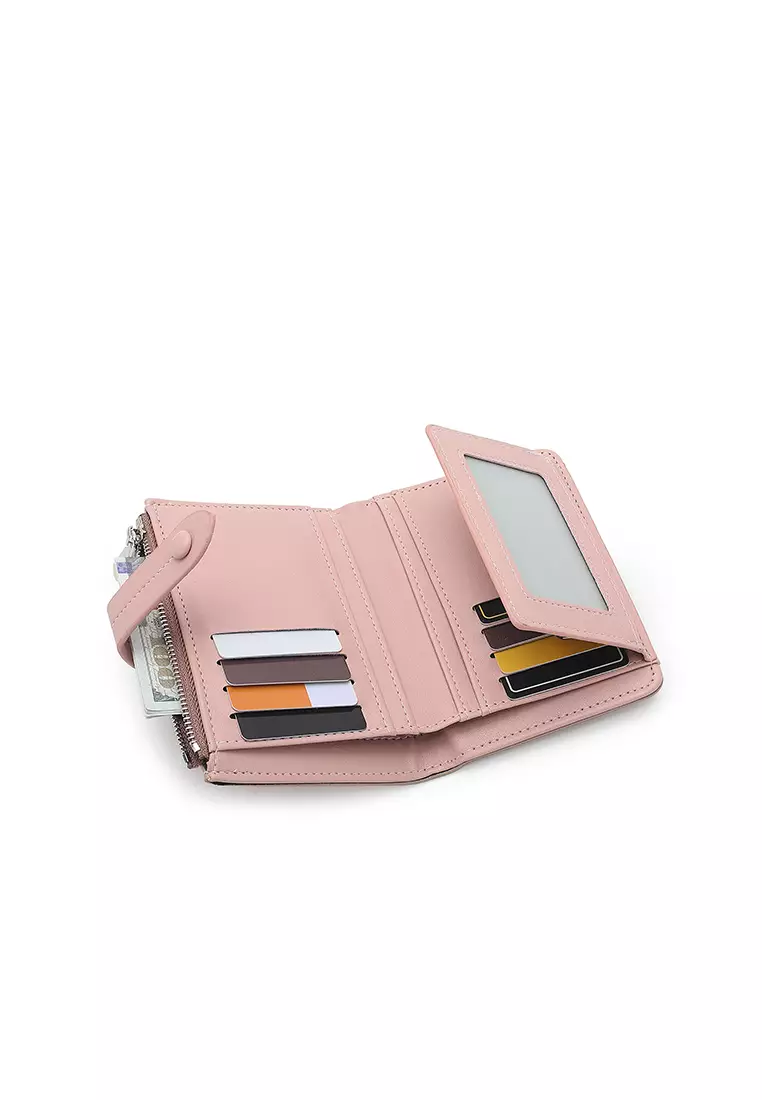 Women's Short Wallet / Purse - Pink
